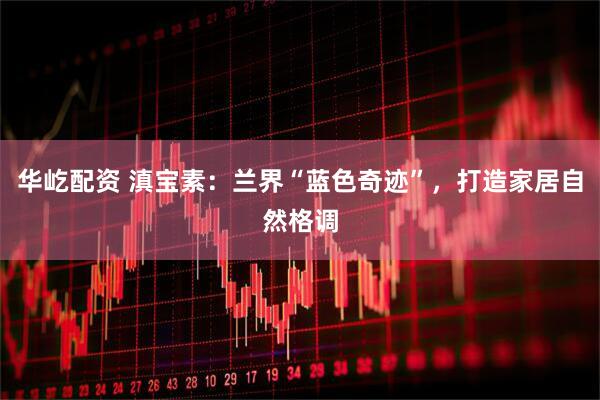 华屹配资 滇宝素：兰界“蓝色奇迹”，打造家居自然格调