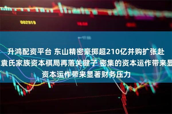 升鸿配资平台 东山精密豪掷超210亿并购扩张赴港上市 苏商袁氏家族资本棋局再落关键子 密集的资本运作带来显著财务压力
