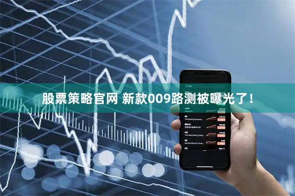 股票策略官网 新款009路测被曝光了！